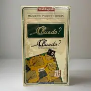 Vintage 1989 Waddingtons Cluedo Magnetic Pocket Travel Edition Brand New Sealed
