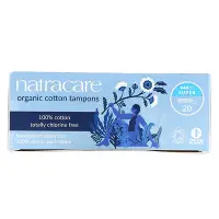 在飛比找iHerb優惠-[iHerb] Natracare 有機棉衛生棉條，超級，2