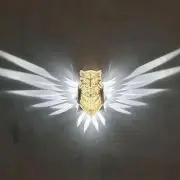 3D Animal LED Wall Night Light, Home Decoration Carving Lamp, Owl Wall Light