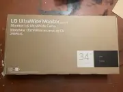 LG Ultrawide Monitor Curved 34BP65C HDR 160 Hz Brand New And Unopened