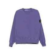 [Stone Island] Stone Island Compass-motif Sweatshirt L PURPLE