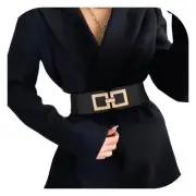 Wide Belts for Women Fashion Elastic Belt for Dresses Vintage Waist Belt Ladi...