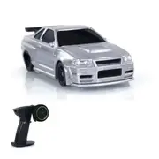 1/43 4wd Rc Drift Car High Speed 2.4g 4wd Mini Gtr Boy Toy