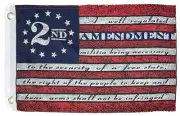 2nd Amendment Flag 3ft X 5ft MAGA Trump Freedom America