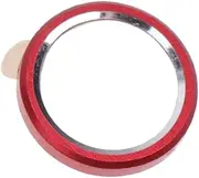 DECORNIJIA 3pcs Camera Lens Protector for Red Metal Lens Guard Circle Durable Protection Cover Easy Installation All