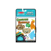 Melissa & Doug On The Go Craft Set Origami Animals Kids/Childrens Toy 5y+