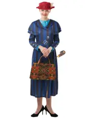 Hobbypos Mary Poppins Returns Deluxe Disney Movie Story Book Week Adult Womens Costume