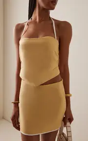 [SIR] Carlotta Linen Scarf Camisole Top