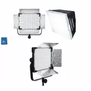 Yongnuo YN6000 Bi-Color LED Panel 5600K FIX With Soft Box & bracket 600 light