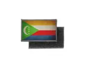 Patch Printed Badge Vintage Flag Comoros