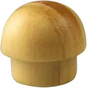 Romak CBA001 Pine Wood Cover Button, 6 mm Diameter