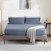 Smooth 2000TC luxurious Soft Queen King Double Size Bed Sheet Set Fitted Sheet