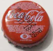 COLA COLA Uzbekistan crown bottle caps kronkorken capsule chapas