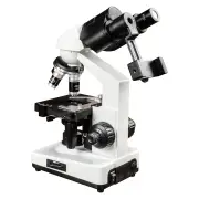 SM201 Professional Binocular Compound Microscope High Precision 40X-2500X Magnification Mobile Adapter Compatible with S