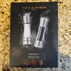 Cole & Mason H304928GU Oldbury Salt & Pepper Mill Grinder Value Set - Dark Wood