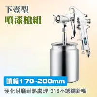 在飛比找momo購物網優惠-【工具達人】氣動油漆噴槍 工程用噴槍 裝潢油漆噴槍 氣動油漆