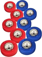 Hohopeti Pcs Mini Shuffleboard Pucks Set Interactive Tabletop Game for Boys and Girls for Family Bonding
