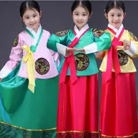 在飛比找蝦皮購物優惠-⚡️新品下殺韓國古裝傳統韓服女成人兒童大長今改良朝鮮舞蹈錶演