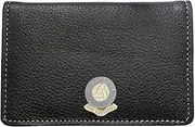 Manchester City Football Club Leather Card Holder Wallet, Black