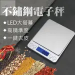 I2000 不鏽鋼電子秤 繁中版 500G 3000G 電子磅秤 非交易用秤 料理秤 廚房秤 生活小