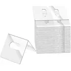 25 Pieces of double-sided Clear Vertical Blind Repair Tabs, Vertical Blind