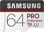 Samsung Micro SDXC 64GB Pro Endurance/W Adapter, UHS-1 SDR104