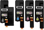 [ink stop] 4 Pack Compatible Toner Cartridge for Fuji Xerox CT202264 CT202265 CT202266 CT202267 for Docuprint CP115w CP116w CP225w CM115w CM225fw