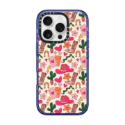 iPhone 16 Pro Impact Case MagSafe Compatible Cowgirl Collage by Blythe