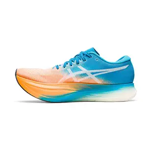 【ASICS】亞瑟士 METASPEED SKY+ 慢跑鞋 運動鞋 藍橘 男鞋-1013A115-800