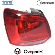 LH Left Hand Tail Light Rear Lamp (Non Tinted) For VW Volkswagen Polo 6R 14~17 (for: Volkswagen)
