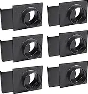 POWERTEC 70108-P6 4 Inch Blast Gate for Dust Collector, Dust Collection Fittings -6PK