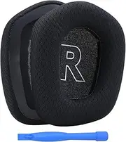 Ear Pads Replacement for Logitech G733 / G335 Lightspeed Wireless Gaming Headset by MMOBIEL – Mesh Fabric Ear Pad Cushions - Noise Isolation Earpads Replacement – Black
