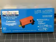BRAND NEW Creatology Model Train Kit Wooden Craft Caboose Car