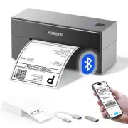 Bluetooth Thermal Label Printer, 4x6 Shipping Label Printer for Shipping Pack...