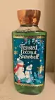 Bath & Body Works Frosted Coconut Snowball Shower Gel 10 oz Earlier Release NEW