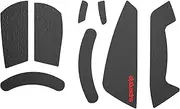 SUPERGRIP Griptape set for Logitech G703 Sweat Absorbing High Performance Anti Slip 3M adhesive no residue Mouse Grip tape Ultra-thin 0.5mm (0.02in)