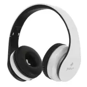 B16 bluetooth Foldable Gaming Headphone Noise Canceling Headset for PC Phones WHITE COLOR