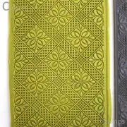 FLORAL GRID Texture Mat for Polymer clay | Flexible Texture Stamp |