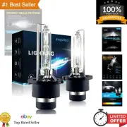 Brighter 6000K D2S HID Xenon Headlight Bulbs - Pack of 2 for Superior Visibility