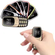 BM10mini GSM 0.66 inch Dual SIM Card Dual Standby Press Buttons Voice Changer Mini Finger Mobile Phone