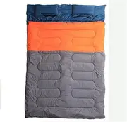 CJLWSLCO Couple Double Sleeping Bag Widened Thick Warm Outdoor Camping Indoor Lunch Break Adult Double Cotton Sleeping Bag Camping Sleeping Bag Wilderness Camping Sleeping Bag Family Camping Sleeping