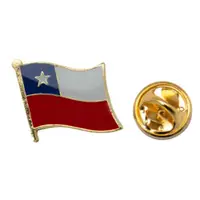 在飛比找ETMall東森購物網優惠-【A-ONE】CHILE 智利 別針 徽章 金屬配飾 別針 
