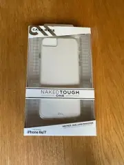 Case-Mate Naked Tough iPhone Cover Case for iPhone 6s or 7 clear NEW IN BOX!