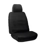 Cotton Canvas Tailor Made Seat Covers - Front - SIZE 30 TMCVBLK