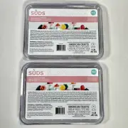 Lot of 2 1-lb. We R Memory Keepers Suds Honey Glycerin Soap Base (2 lbs total)