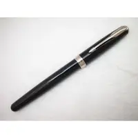 在飛比找蝦皮購物優惠-A945 派克 法國製 商籟黑色烤漆 18k細字尖鋼筆(7成