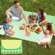 Outdoor Picnic Blanket, Extra Large Foldable Waterproof Rug, Camping Mat Beach H