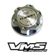 VMS RACING GUNMETAL TURBO ENGINE OIL FILL CAP FOR MITSUBISHI LANCER EVO X (for: Mitsubishi)