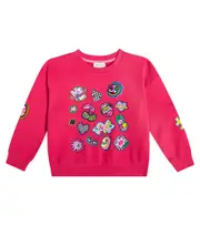 [Marc Jacobs Kids] Marc Jacobs Kids Cotton sweatshirt Y 3 pink