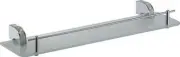 Cecilia wall frosted glass shelf with Swarovski crystals.